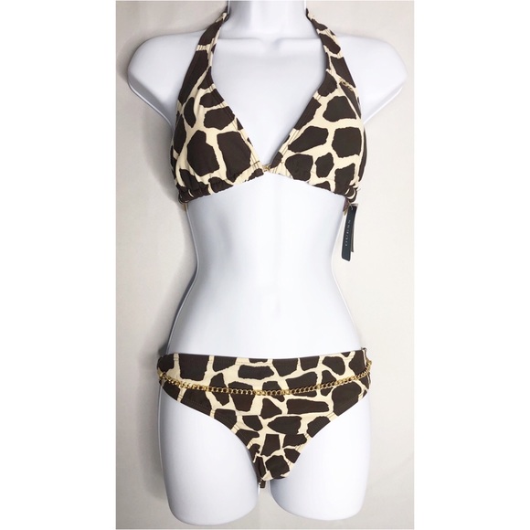 Guess Other - NEW guess L giraffe animal print bikini